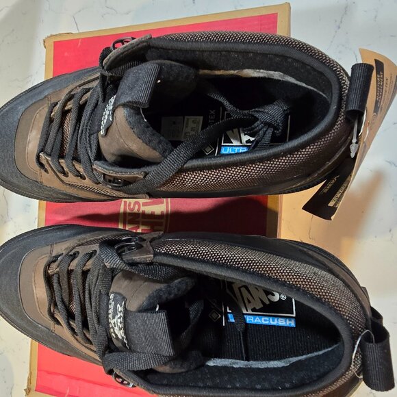 New Vans Half Cab Gore-Tex MTE-3 Brown/Black Sneakers Mid-Top Shoes BOOTS SZ 12 - Picture 6 of 13